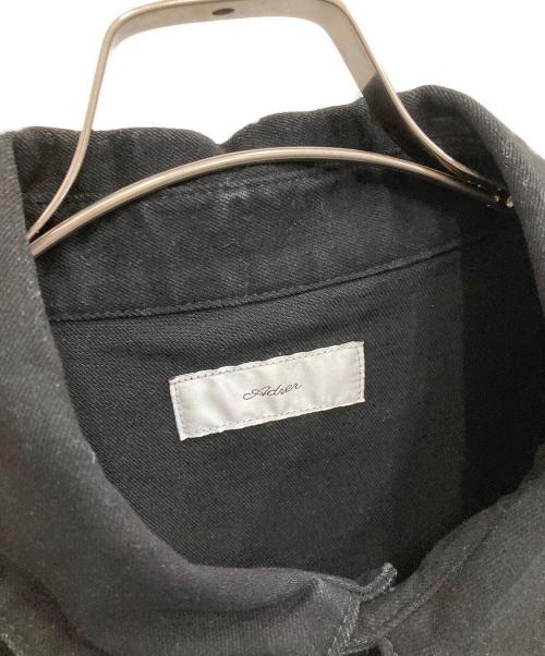 ADRER（アドラー）ADRER (アドラー) デニムジャケット ブラック サイズ:Mの古着・服飾アイテム