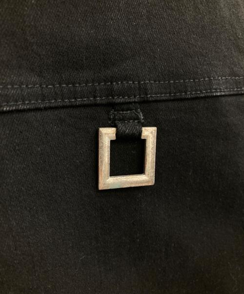 ADRER（アドラー）ADRER (アドラー) デニムジャケット ブラック サイズ:Mの古着・服飾アイテム