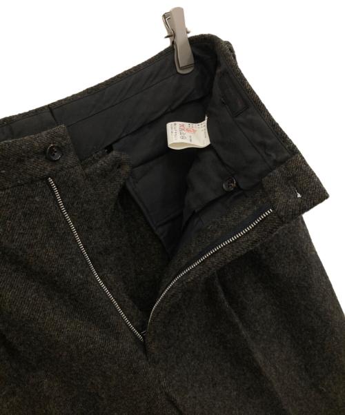 COMME des GARCONS HOMME（コムデギャルソン オム）COMME des GARCONS HOMME (コムデギャルソン オム) ウールスラックス ブラウン サイズ:Mの古着・服飾アイテム
