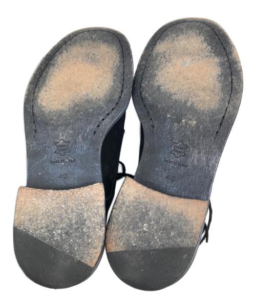 PADRONE（パドローネ）PADRONE (パドローネ) プレーントゥシューズ ブラック サイズ:40の古着・服飾アイテム