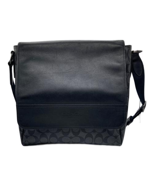 COACH（コーチ）COACH (コーチ) シグネチャーショルダーバッグ グレーの古着・服飾アイテム