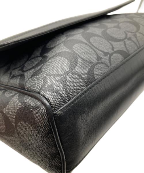 COACH（コーチ）COACH (コーチ) シグネチャーショルダーバッグ グレーの古着・服飾アイテム