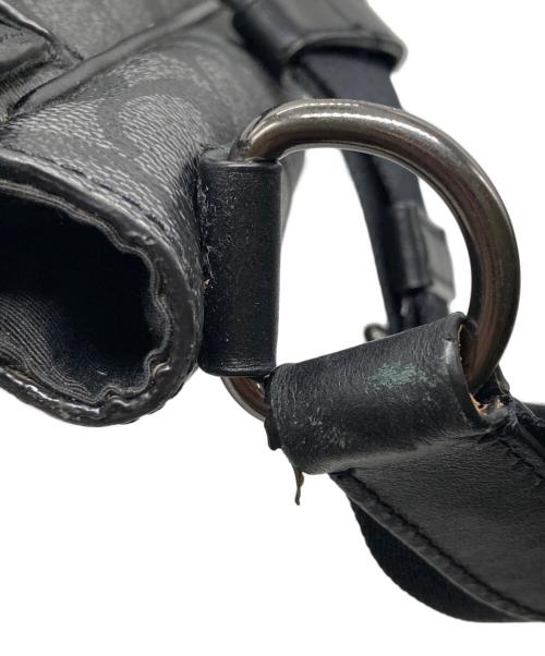 COACH（コーチ）COACH (コーチ) シグネチャーショルダーバッグ グレーの古着・服飾アイテム