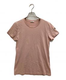 MONCLER（モンクレール）の古着「Tシャツ」｜ピンク