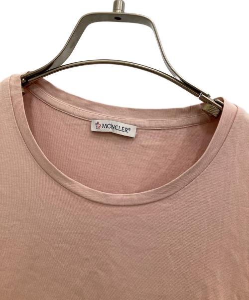 MONCLER（モンクレール）MONCLER (モンクレール) Tシャツ ピンク サイズ:-の古着・服飾アイテム