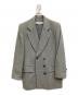 Christian Dior（クリスチャン ディオール）の古着「ダブルブレスト ジャケット」｜グレー