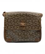 CELINEセリーヌ）の古着「ショルダーバッグ」｜ブラウン