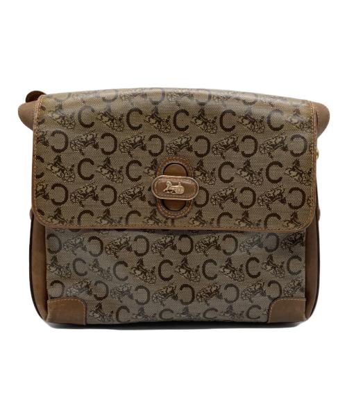 CELINE（セリーヌ）CELINE (セリーヌ) ショルダーバッグ ブラウンの古着・服飾アイテム