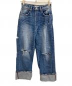 moussyマウジー）の古着「デニムパンツ」｜インディゴ