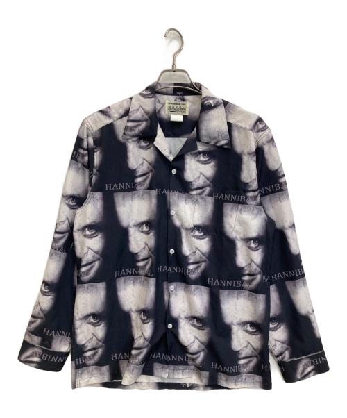 WACKO MARIA（ワコマリア）WACKO MARIA (ワコマリア) Hannibal (ハンニバル) HAWAIIAN SHIRT グレー サイズ:Mの古着・服飾アイテム