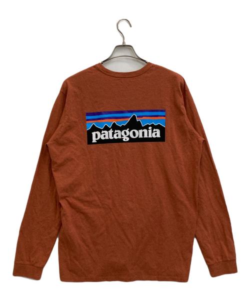 Patagonia（パタゴニア）Patagonia (パタゴニア) 長袖カットソー オレンジ サイズ:Lの古着・服飾アイテム