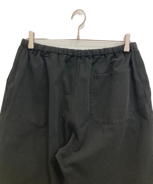 COMOLI（コモリ）COMOLI (コモリ) 製品染 ドローストリングパンツ ブラック サイズ:2の古着・服飾アイテム