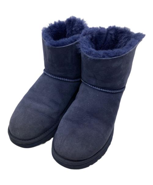 UGG（アグ）UGG (アグ) Mini Bailey Bow II ネイビー サイズ:24の古着・服飾アイテム