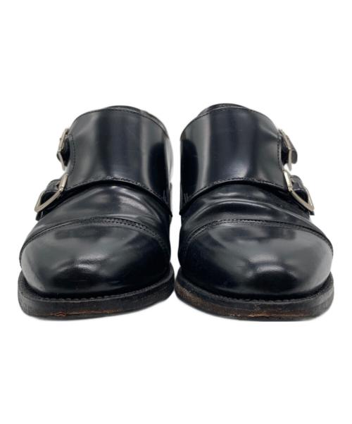 palanco（パランコ）palanco (パランコ) ダブルモンクストラップシューズ ブラック サイズ:37の古着・服飾アイテム
