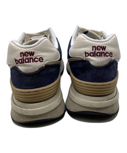 NEW BALANCE（ニューバランス）NEW BALANCE (ニューバランス) ローカットスニーカー ネイビー サイズ:27.5の古着・服飾アイテム
