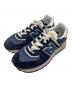 NEW BALANCE（ニューバランス）の古着「ローカットスニーカー」｜ネイビー