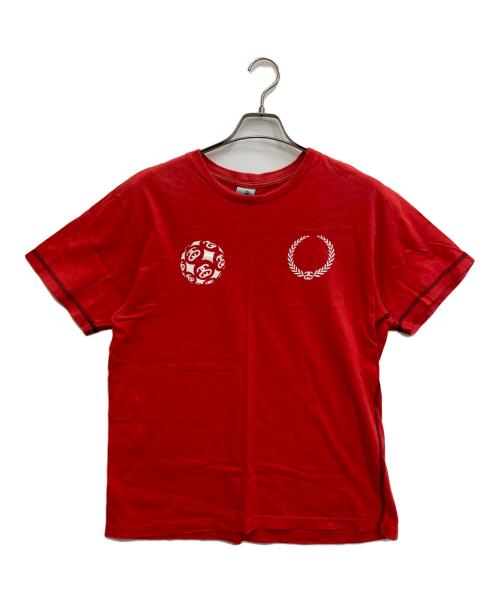 stussy（ステューシー）stussy (ステューシー) ロゴTシャツ レッド サイズ:MEDIUMの古着・服飾アイテム