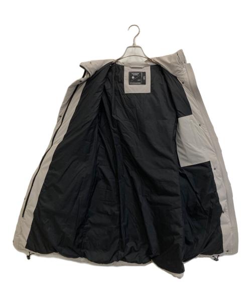 nano・universe（ナノ・ユニバース）nano・universe (ナノ・ユニバース) ストレッチロングシャイプダウン ライトグレー サイズ:Sの古着・服飾アイテム