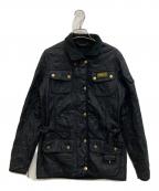 Barbourバブアー）の古着「INTERNATIONAL QUILT JACKET」｜ブラック