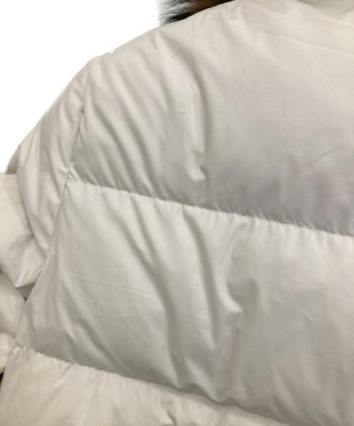 nano・universe（ナノ・ユニバース）nano・universe (ナノ・ユニバース) ダウンコート ベージュ サイズ:36の古着・服飾アイテム