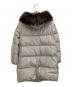 nano・universe (ナノ・ユニバース) ダウンコート ベージュ サイズ:36：10000円