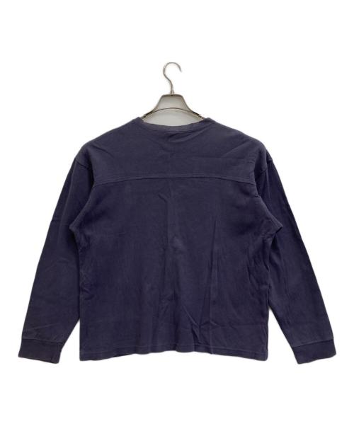 stussy（ステューシー）stussy (ステューシー) ロングスリーブカットソー パープル サイズ:Mの古着・服飾アイテム