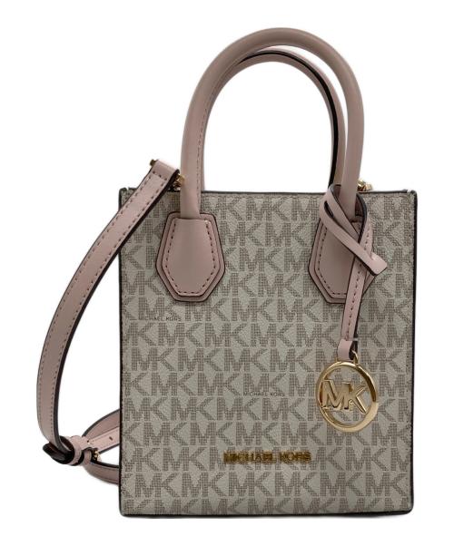 MICHAEL KORS（マイケル・コース）MICHAEL KORS (マイケル・コース) ショルダーバッグ ピンクの古着・服飾アイテム