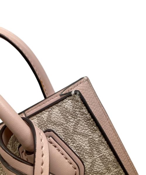 MICHAEL KORS（マイケル・コース）MICHAEL KORS (マイケル・コース) ショルダーバッグ ピンクの古着・服飾アイテム