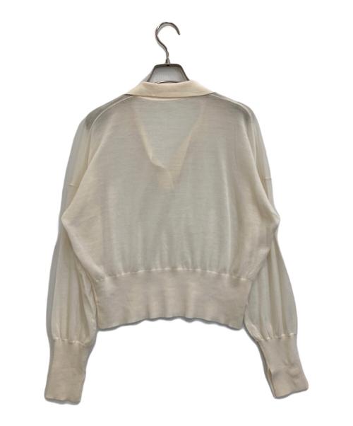 Conte（コンテ）conte (コンテ) ウールスキッパーニット ブラウン サイズ:-の古着・服飾アイテム