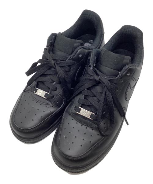 NIKE（ナイキ）NIKE (ナイキ) 	WMNS AIR FORCE 1 ’07 LOW ブラック サイズ:25の古着・服飾アイテム