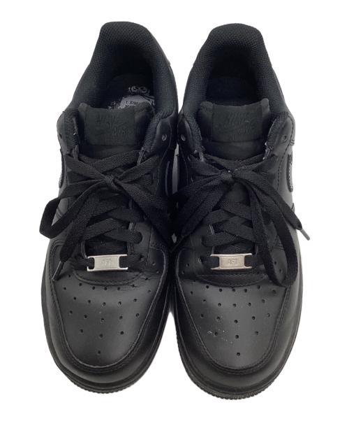 NIKE（ナイキ）NIKE (ナイキ) 	WMNS AIR FORCE 1 ’07 LOW ブラック サイズ:25の古着・服飾アイテム