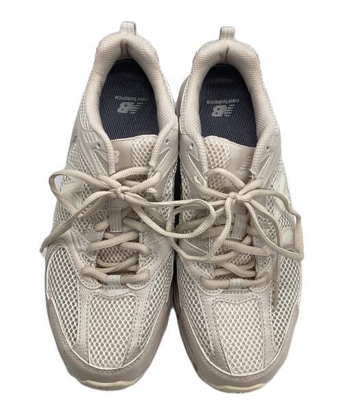 NEW BALANCE（ニューバランス）NEW BALANCE (ニューバランス) ローカットスニーカー ベージュ サイズ:25の古着・服飾アイテム