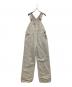 oblada（オブラダ）の古着「リネン混オーバーオール」｜ベージュ