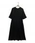 LOEFF（ロエフ）の古着「ツイルTワンピース」｜ブラック