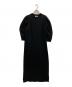 oblada（オブラダ）の古着「シャーリングワンピース」｜ブラック