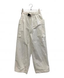 PHEENY（フィーニー）の古着「Cotton nylon dump military pants」｜ホワイト