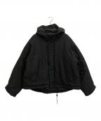 WILD THINGSワイルドシングス）の古着「SHORT MONSTER PARKA」｜ブラック