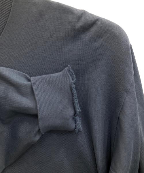 AURALEE（オーラリー）AURALEE (オーラリー) LUSTER PLAITING L/S TEE スカイブルー サイズ:3の古着・服飾アイテム