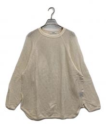 PHEENY（フィーニー）の古着「Basket mesh L/S」｜ベージュ