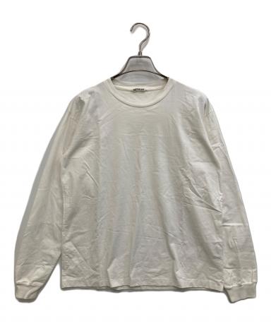 中古・古着通販】AURALEE (オーラリー) 長袖カットソー ホワイト