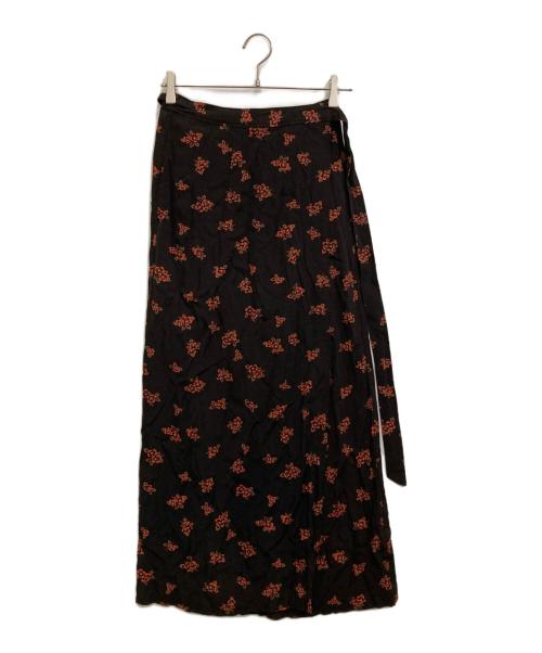 THE SHINZONE（ザ シンゾーン）THE SHINZONE (ザ シンゾーン) ラップスカート ブラウン サイズ:Fの古着・服飾アイテム