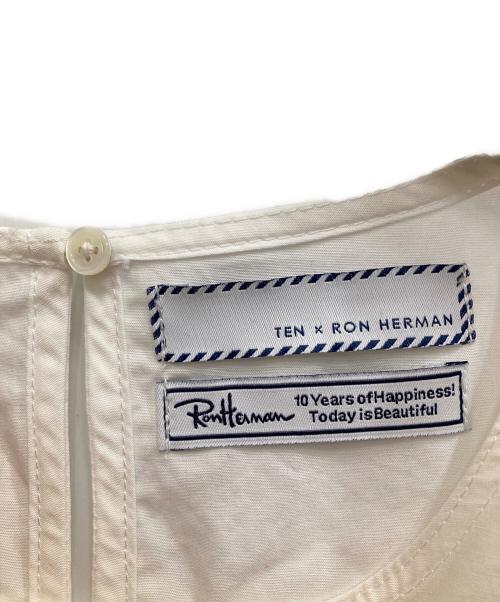 Ron Herman（ロンハーマン）Ron Herman (ロンハーマン) TEN (テン) リボンロングワンピース ホワイト サイズ:ＸＳの古着・服飾アイテム