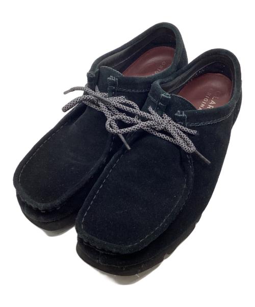 CLARKS（クラークス）CLARKS (クラークス) WALLABEE GTX ブラック サイズ:27.5の古着・服飾アイテム