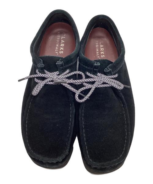 CLARKS（クラークス）CLARKS (クラークス) WALLABEE GTX ブラック サイズ:27.5の古着・服飾アイテム