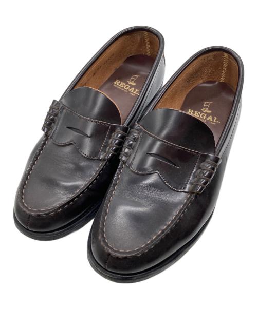 REGAL（リーガル）REGAL (リーガル) ローファー ブラウン サイズ:24 1/2の古着・服飾アイテム