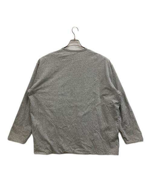 FreshService（フレッシュサービス）FreshService (フレッシュサービス) REVERSIBLE L/S TEE グレー サイズ:Lの古着・服飾アイテム
