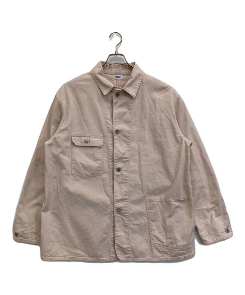 FOUNDOUR（ファウンダ）FOUNDOUR (ファウンダ) COVERALL JACKET ピンク サイズ:3の古着・服飾アイテム