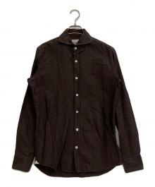 giannetto（ジャンネット）の古着「長袖シャツ」｜ブラウン
