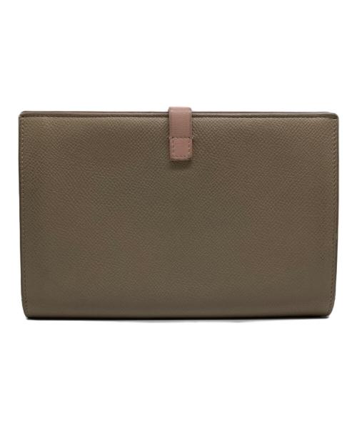 CELINE（セリーヌ）CELINE (セリーヌ) ストラップラージウォレット ベージュの古着・服飾アイテム