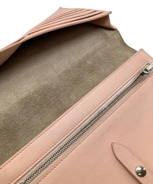 CELINE（セリーヌ）CELINE (セリーヌ) ストラップラージウォレット ベージュの古着・服飾アイテム